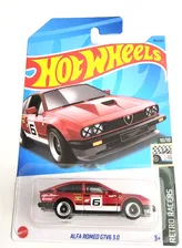 Hot Wheels Alfa Romeo GTV6 3.0 Red 185 - 2023 Retro Racers