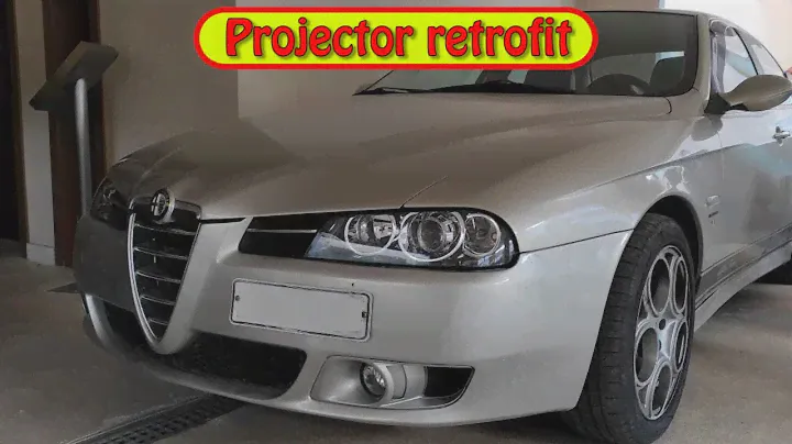 Alfa Romeo 156 FL HID xenon Projector retrofit