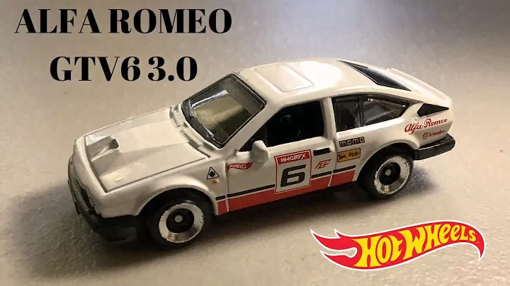 Cian and Cars UNBOXING: Hotwheels Alfa Romeo GTV6 3.0