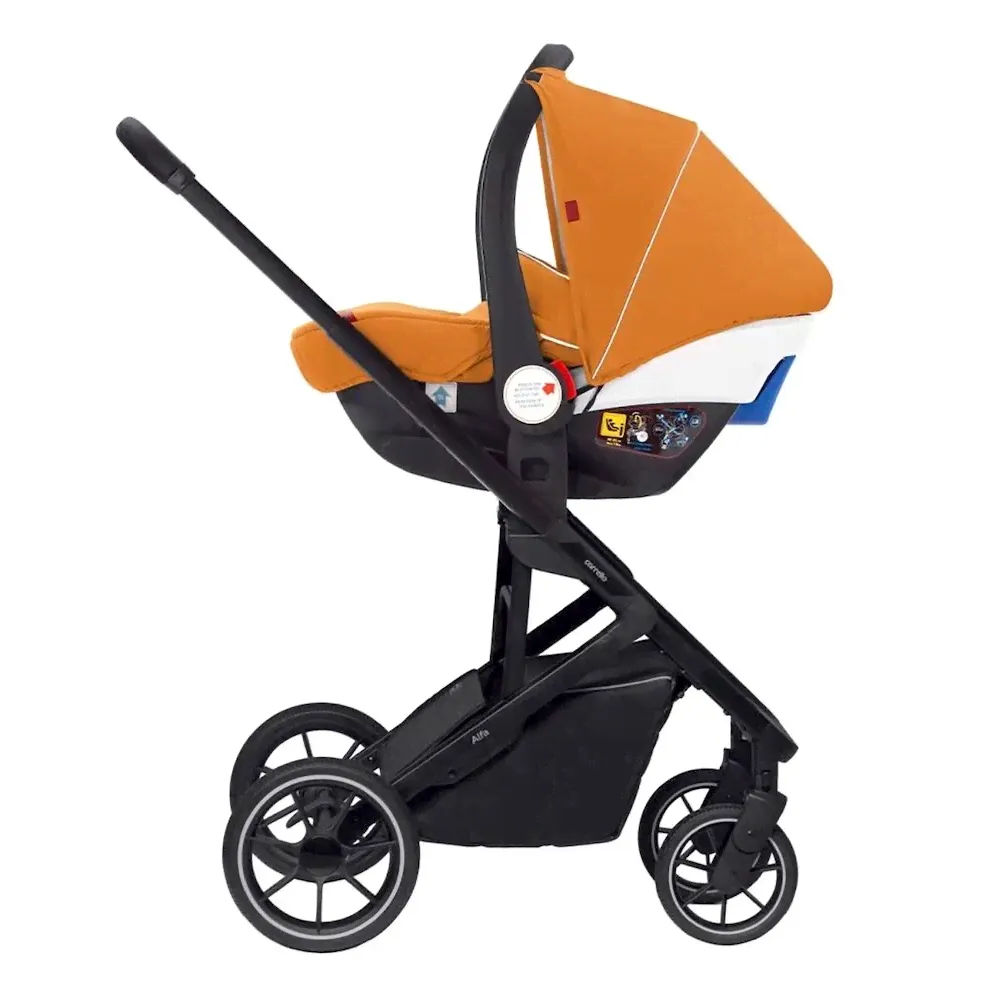Детская коляска Carrello Alfa 3 в 1 CRL-6508 Sunrise Orange 2023