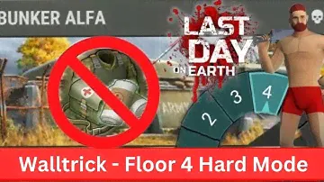 Bunker Alpha Floor 4 HARD - Melee | No Armor No Heals | Last Day On Earth
