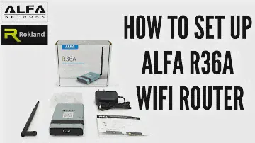 Как настроить Wi-Fi-маршрутизатор ALFA R36A (коробочная версия) с совместимым USB-адаптером ALFA USB WiFi