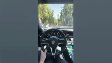 Alfa Romeo Giulia - Drift POV