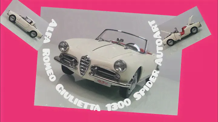 Alfa Romeo Giulietta Spider 1957 AutoArt