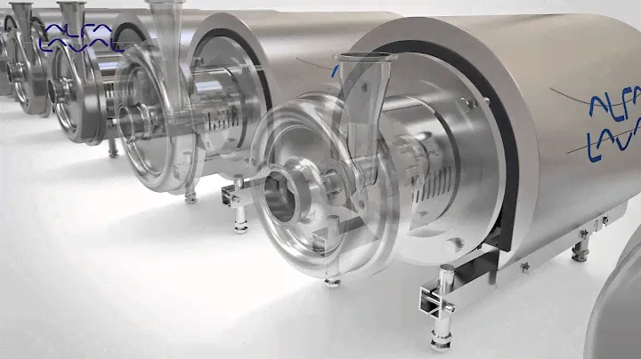 Alfa Laval LKH Premium centrifugal pump animation