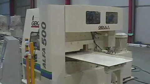 GEKA ALFA 500 CNC Plate and Angle Processing Line