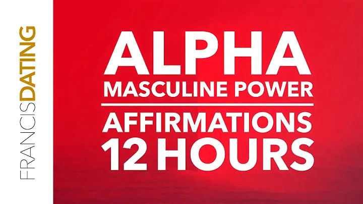 Alpha Male Affirmations | Powerful Subliminal Affirmations for Sleep