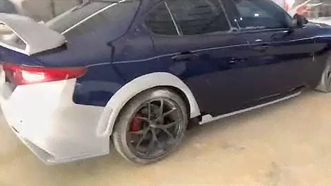 alfa romeo giulia upgrade gtam style body kit