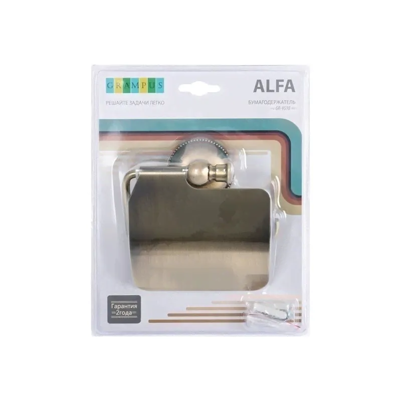 Держатель туалетной бумаги Grampus Alfa GR-9510-2