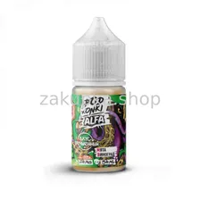 ЖИДКОСТЬ ALFA VAPE & PODONKI HARD 30 мл - Мята виноград