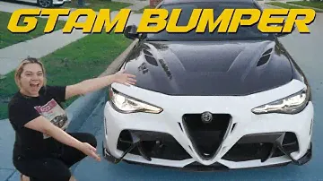 Alfa Romeo Giulia GTAm: Front Bumper !!