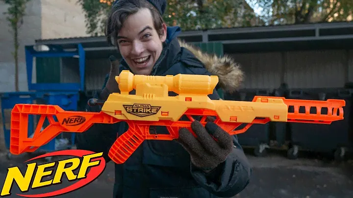 ОБЗОР НОВИНКИ НЁРФ 2020 NERF ALPHA STRIKE WOLF LR 1 // НЕРФ АЛЬФА СТРАЙК ВИНТОВКА  + КОНКУРС