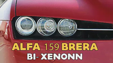 Alfa 159 Brera direct replacement by Bosch E46 bi xenon projector | Alfa 159 Headlight Upgrade