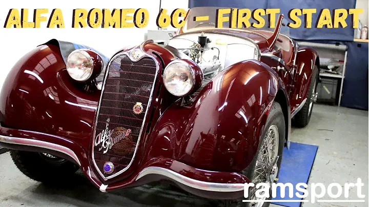 Alfa Romeo 6c 2300 - First Start | Ramsport