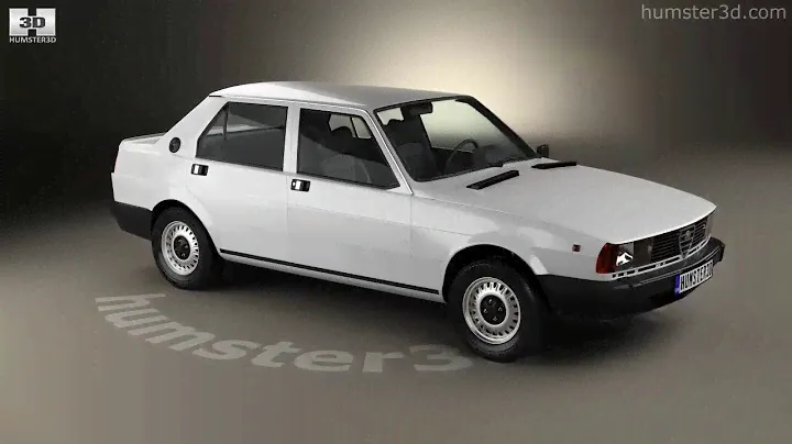 Alfa Romeo Giulietta 1977 3D model by 3DModels.org
