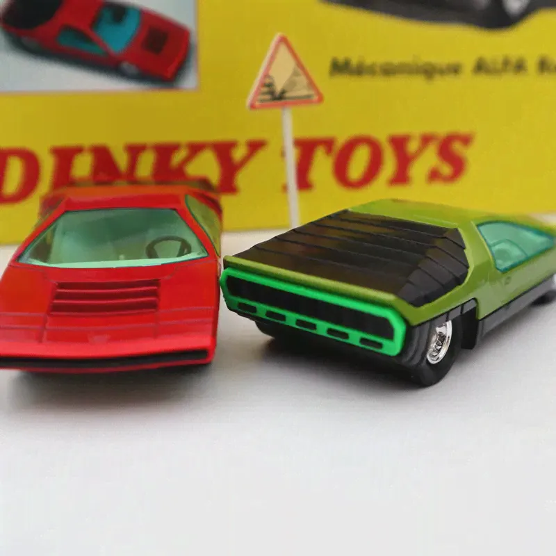 🛍 Набор игрушек Atlas Dinky 1:43, 1426 1426P Carabo Bertone meconics Alfa Romeo, литые модели автомобиля, подарок, Коллекционная модель-4