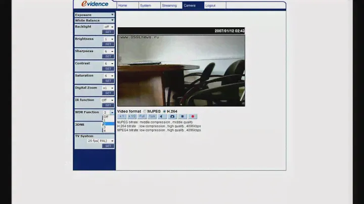 IP камера eVidence APIX Vdome M1