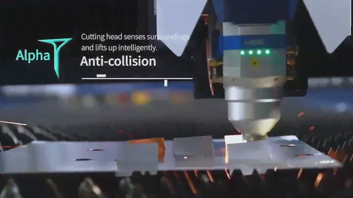 HSG LASER Plate cutting Alpha T control system