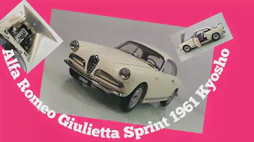 Alfa Romeo Giulietta Sprint 1961 Kyosho