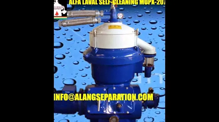 Alfa Laval self-cleaning purifier separator MAPX-207, MOPX-207