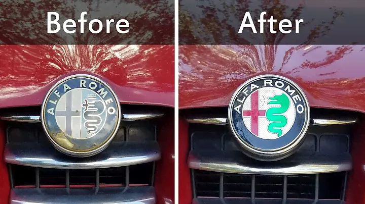 Как заменить передний и задний значок на любом Alfa Romeo, 147, GT, GTV, 159, Mito, Giulietta, 166