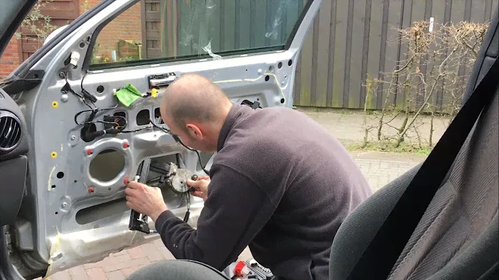 Alfa 147 raammechanisme vervangen