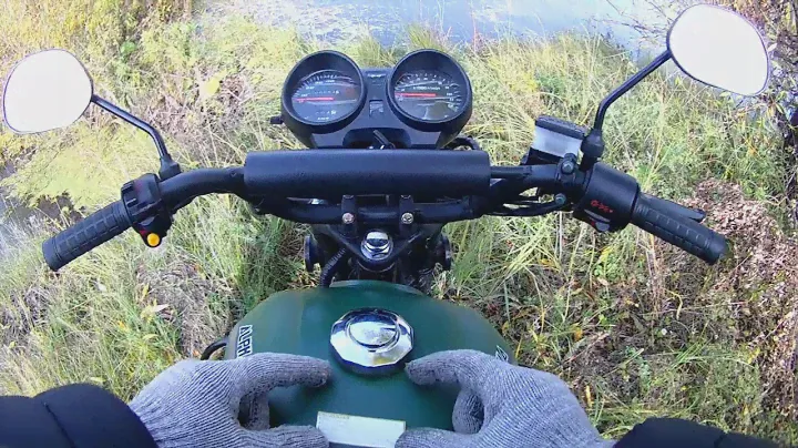 МОТОЦИКЛ ALPHA OFFROAD M-12. Покатушка по осени 2.