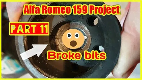 Alfa 159 project part 11 - Crank pulley broken