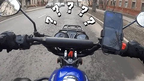 Купил новый мопед Альфа RM 3. Впервые за рулем