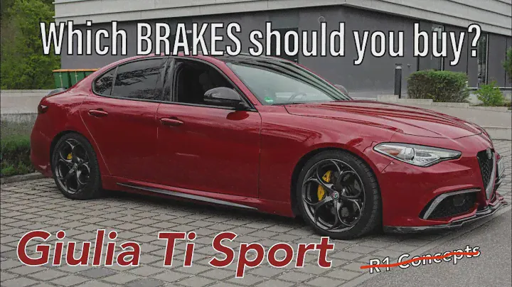BRAKENETIC brake kit review: Alfa Romeo Giulia Ti Sport
