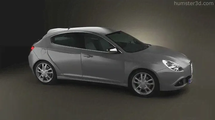 Alfa Romeo Giulietta 2012 3D model by 3DModels.org